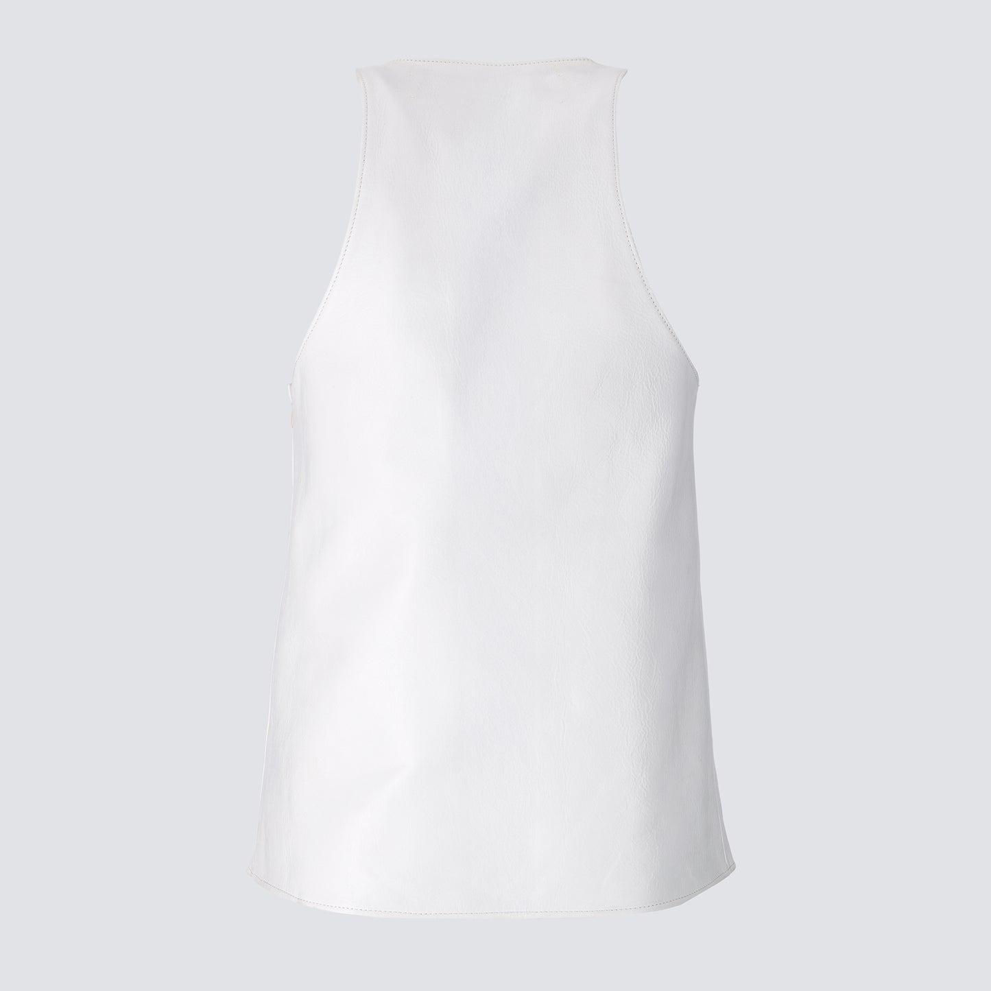 Scoop Leather Tank Arum